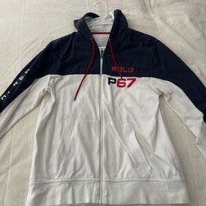 Polo Ralph Lauren Navy and White Windbreaker